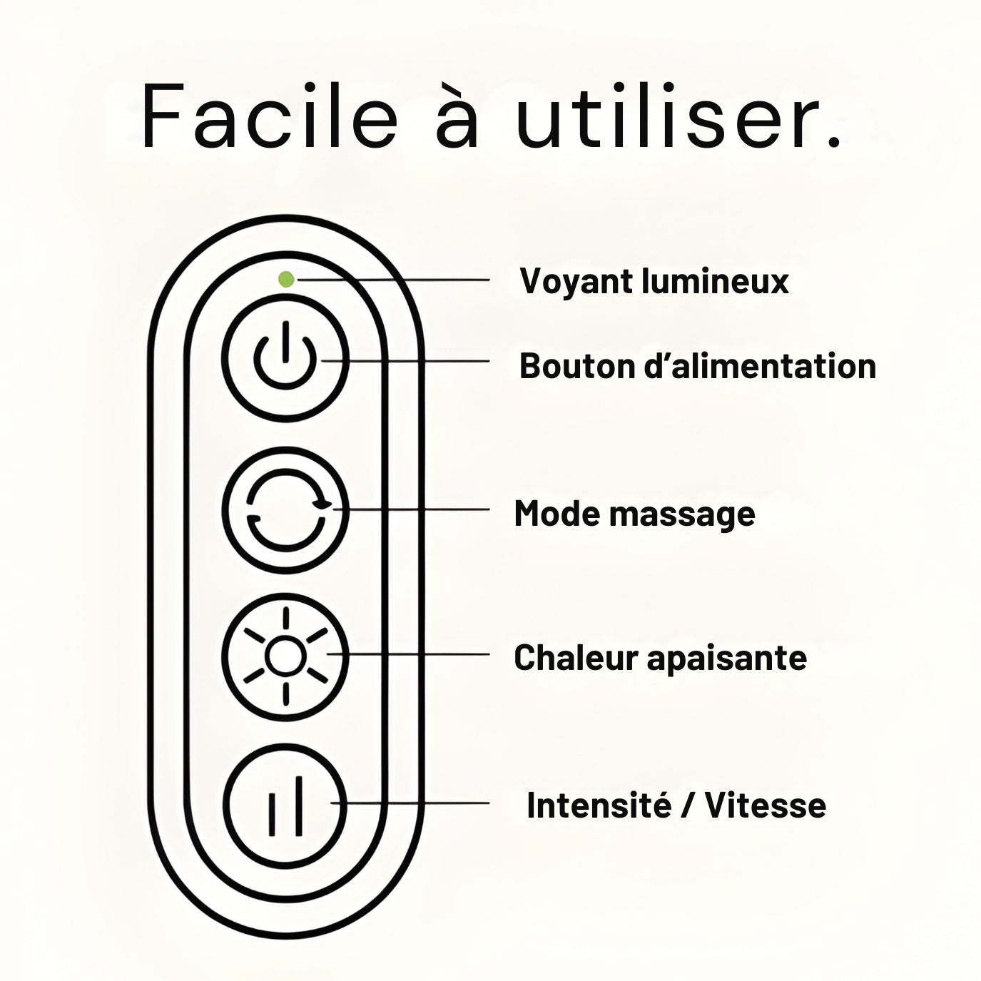Masseur TheraNova – Housse + Masque de nuit OFFERTS