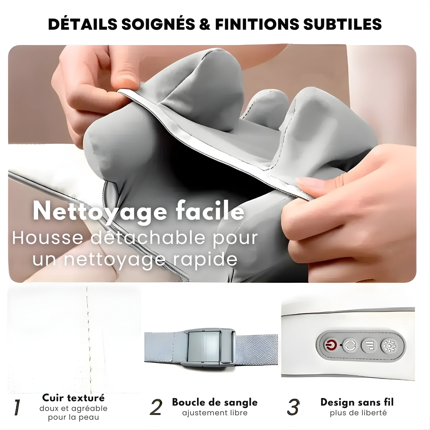 Masseur TheraNova – Housse + Masque de nuit OFFERTS